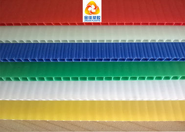 異なった企業の多くの使用法のためのさまざまな色の波形のプラスチック シート